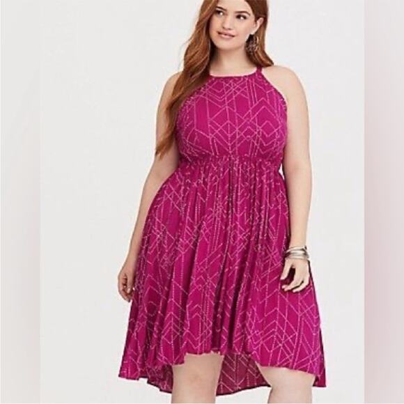 torrid Dresses & Skirts - Torrid Pink High Low Dress